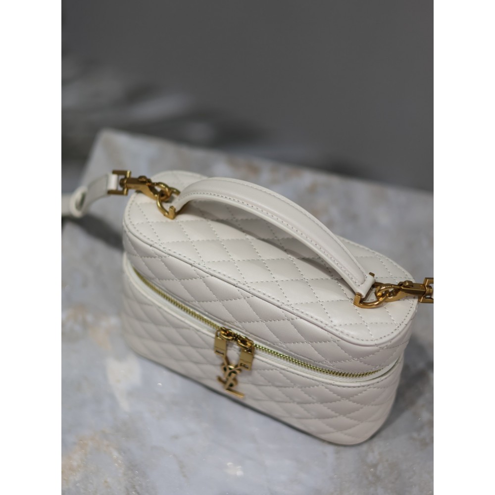 Ysl GABY vanity bag in lambskin 18 x 11 x 6.5 cm Bags