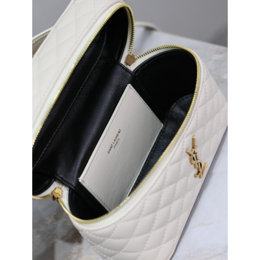 Ysl GABY vanity bag in lambskin 18 x 11 x 6.5 cm Bags