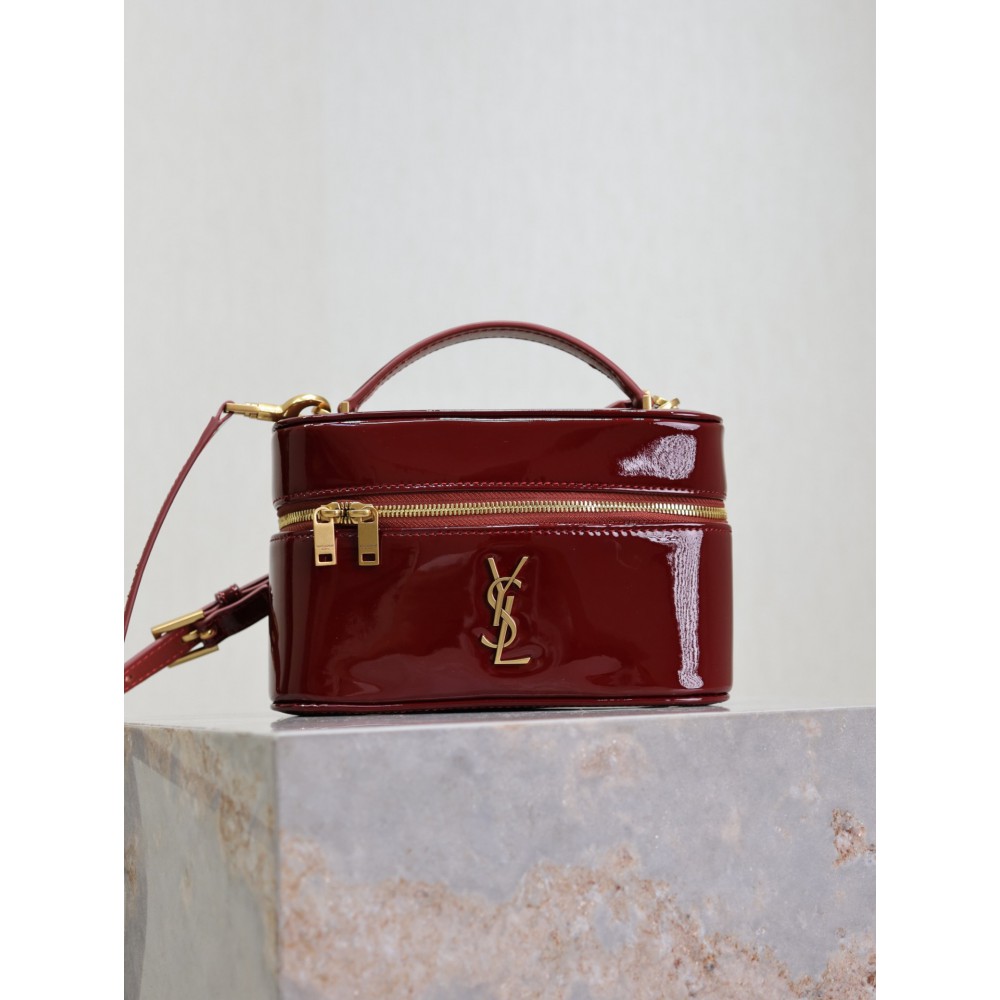 Ysl GABY vanity bag in lambskin 18 x 11 x 6.5 cm Bags