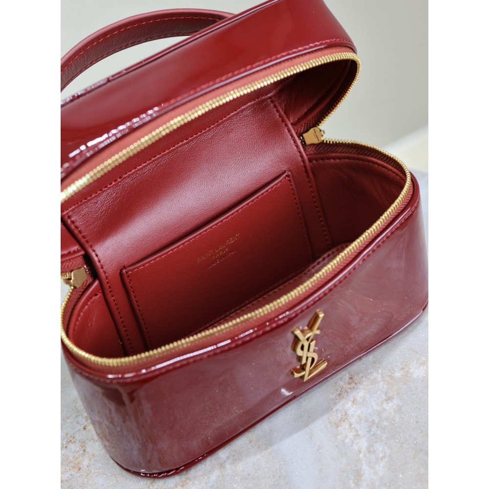 Ysl GABY vanity bag in lambskin 18 x 11 x 6.5 cm Bags