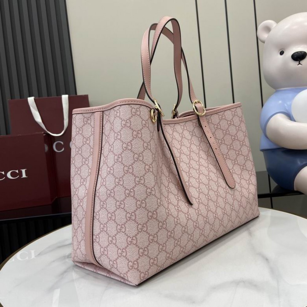 Gucci GG Emblem large tote bag 815213 38x25x15cm Bags