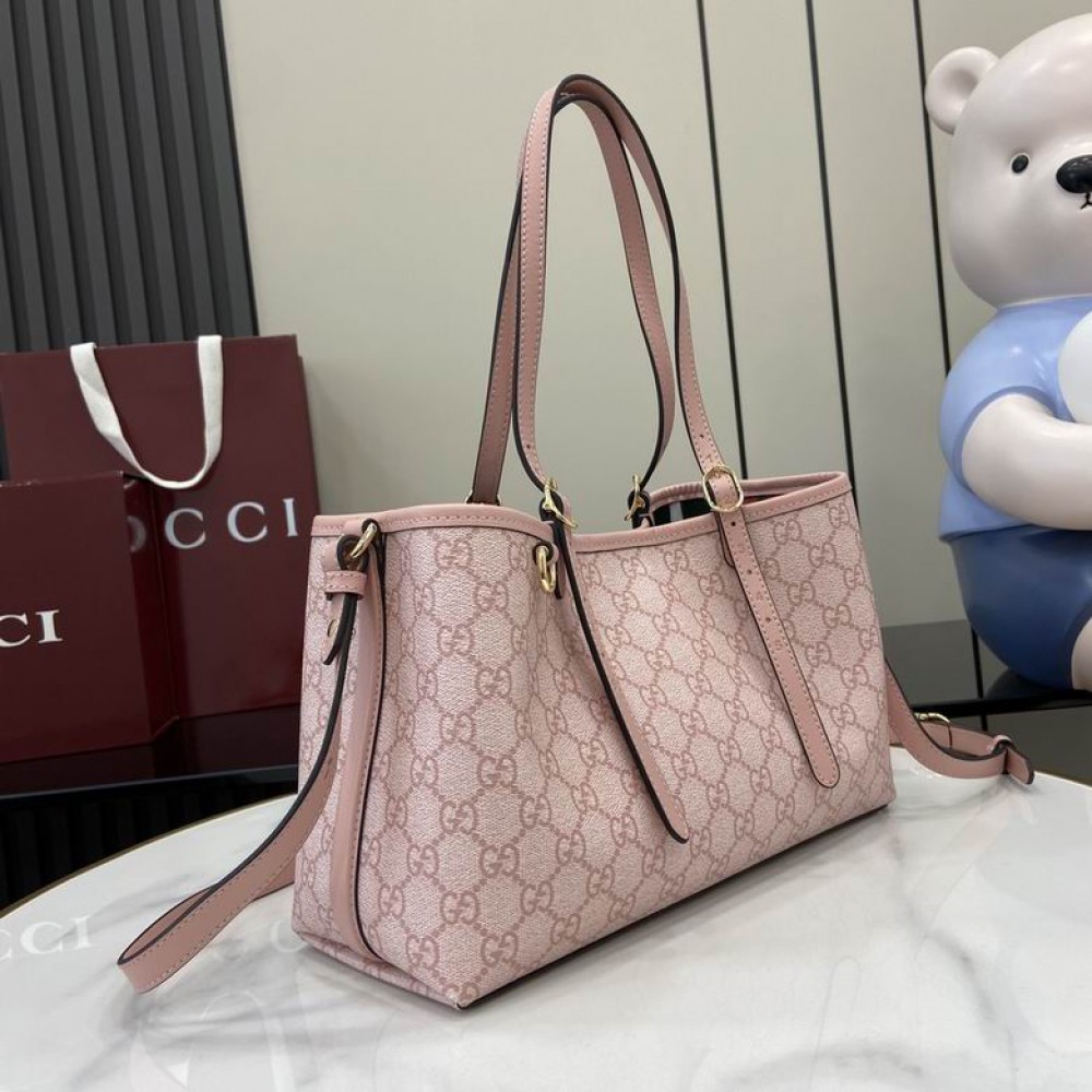 Gucci GG Emblem medium tote bag 815214 30x18x11cm Bags