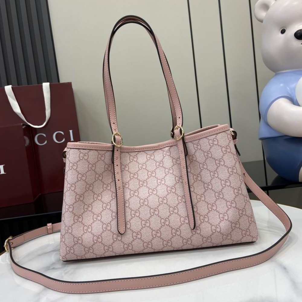 Gucci GG Emblem medium tote bag 815214 30x18x11cm Bags