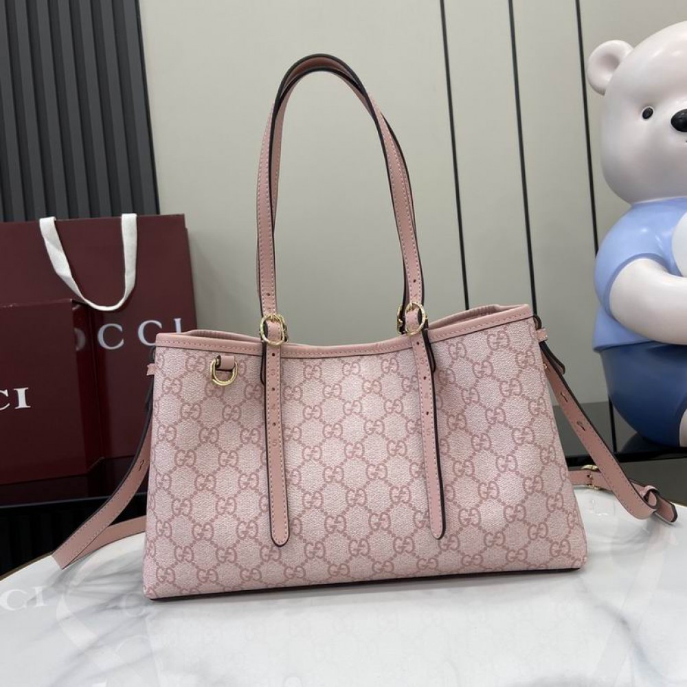 Gucci GG Emblem medium tote bag 815214 30x18x11cm Bags