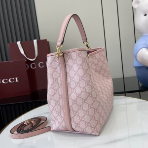 Gucci GG Emblem medium bucket bag 815103 25x25x15.5cm Bags