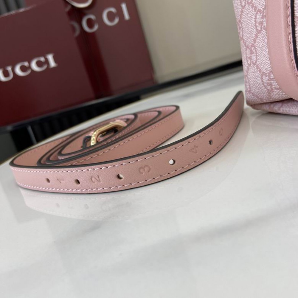 Gucci GG Emblem medium bucket bag 815103 25x25x15.5cm Bags