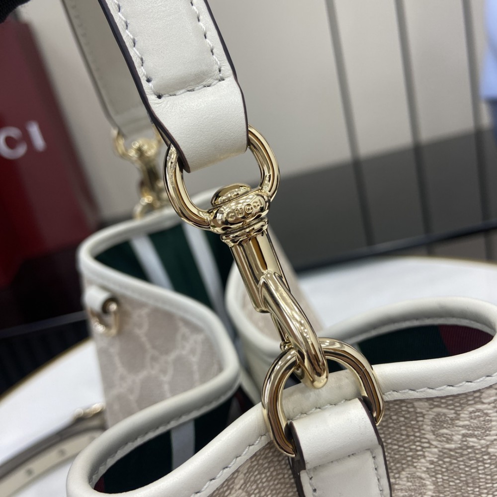 Gucci GG Emblem mini bucket bag 815118 19x18x11cm Bags
