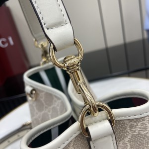 Gucci GG Emblem mini bucket bag 815118 19x18x11cm Bags
