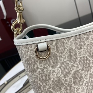 Gucci GG Emblem mini bucket bag 815118 19x18x11cm Bags