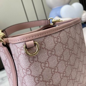 Gucci GG Emblem mini bucket bag 815118 19x18x11cm Bags