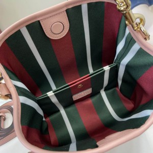Gucci GG Emblem mini bucket bag 815118 19x18x11cm Bags