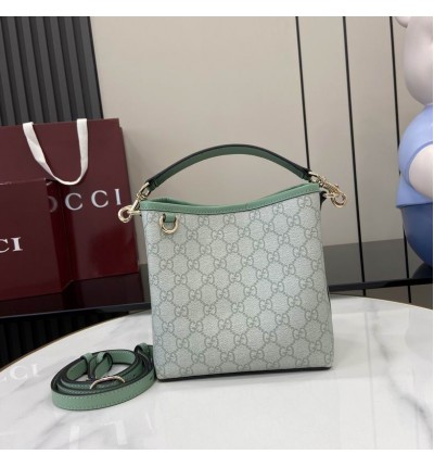 Gucci GG Emblem mini bucket bag 815118 19x18x11cm