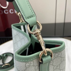 Gucci GG Emblem mini bucket bag 815118 19x18x11cm Bags