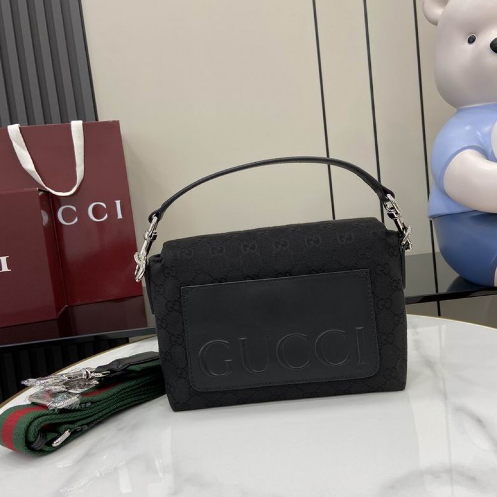 Gucci Small GG crossbody bag with Web 821617 19x15x7cm Bags