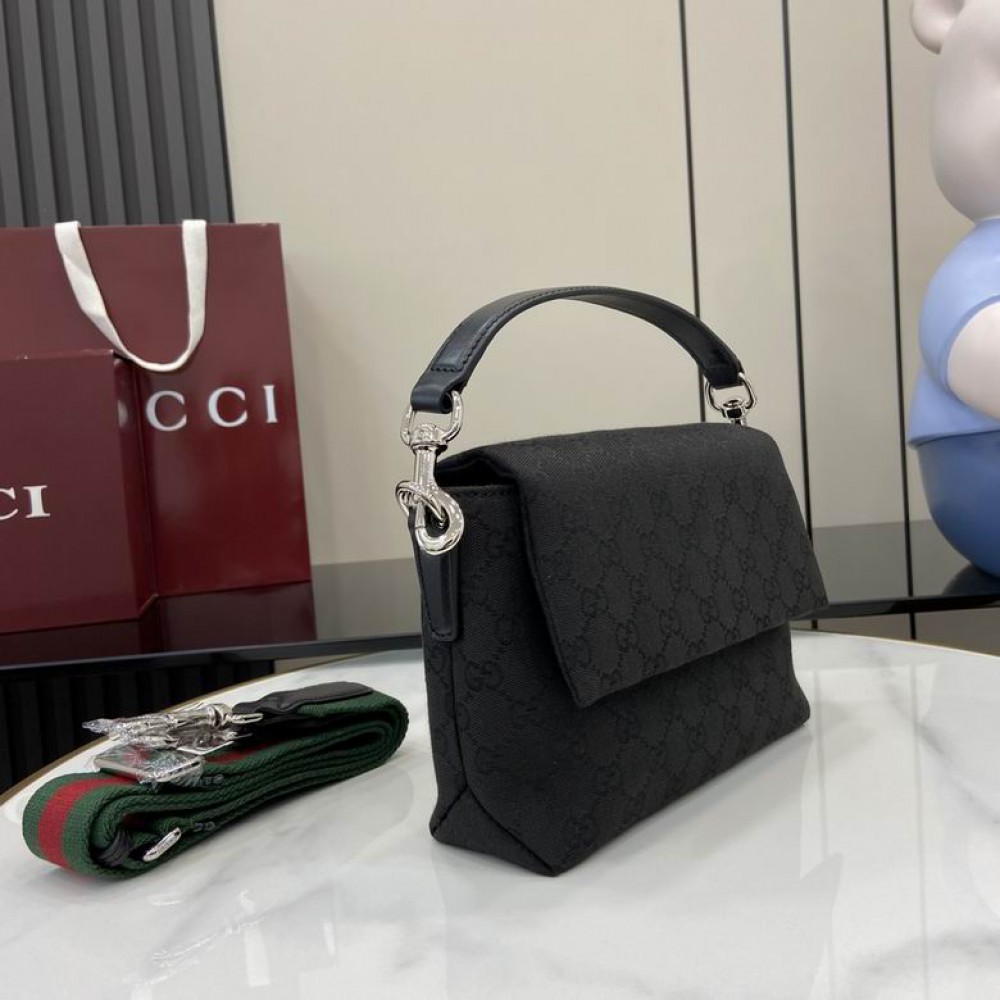 Gucci Small GG crossbody bag with Web 821617 19x15x7cm Bags