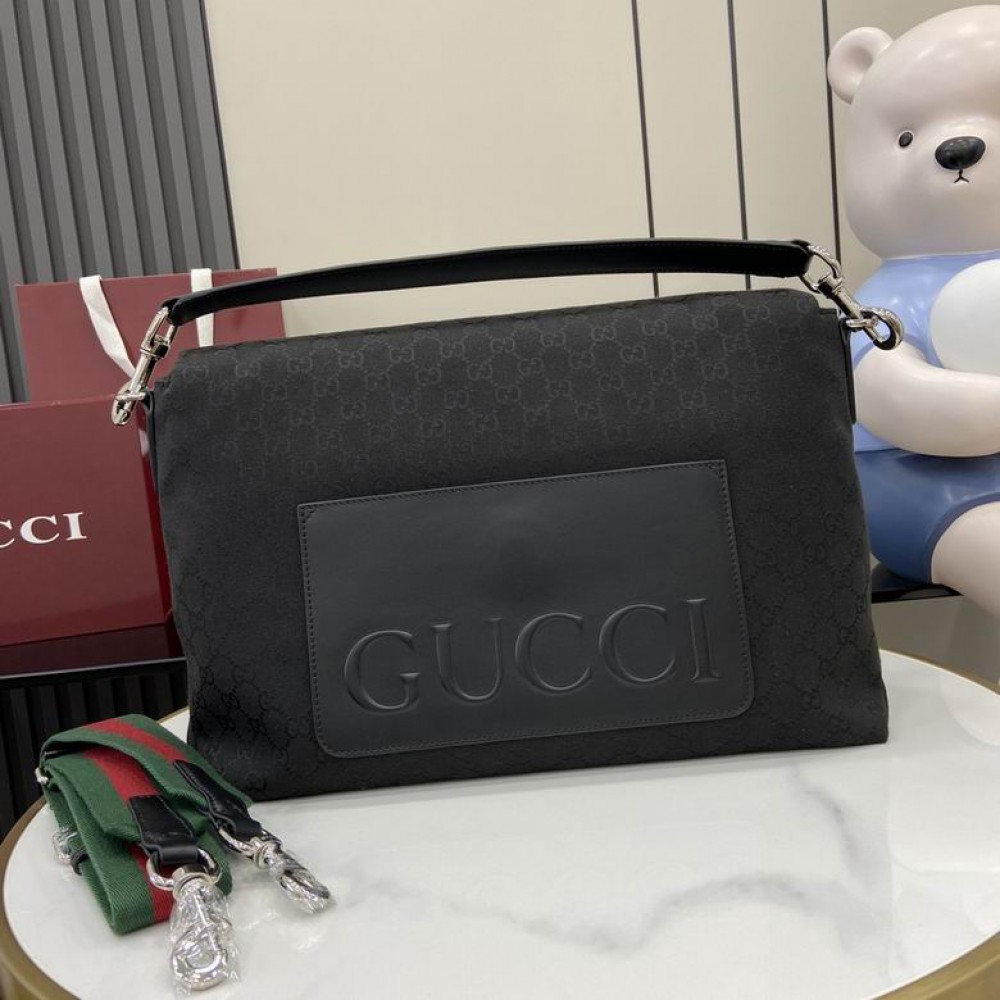 Gucci Medium GG crossbody bag with Web 821616 36x25x12cm Bags