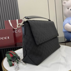 Gucci Medium GG crossbody bag with Web 821616 36x25x12cm Bags