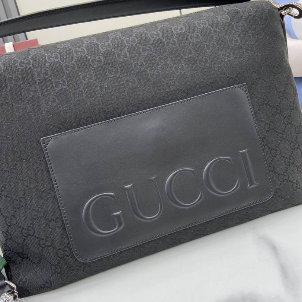 Gucci Medium GG crossbody bag with Web 821616 36x25x12cm Bags