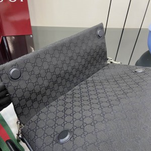 Gucci Medium GG crossbody bag with Web 821616 36x25x12cm Bags