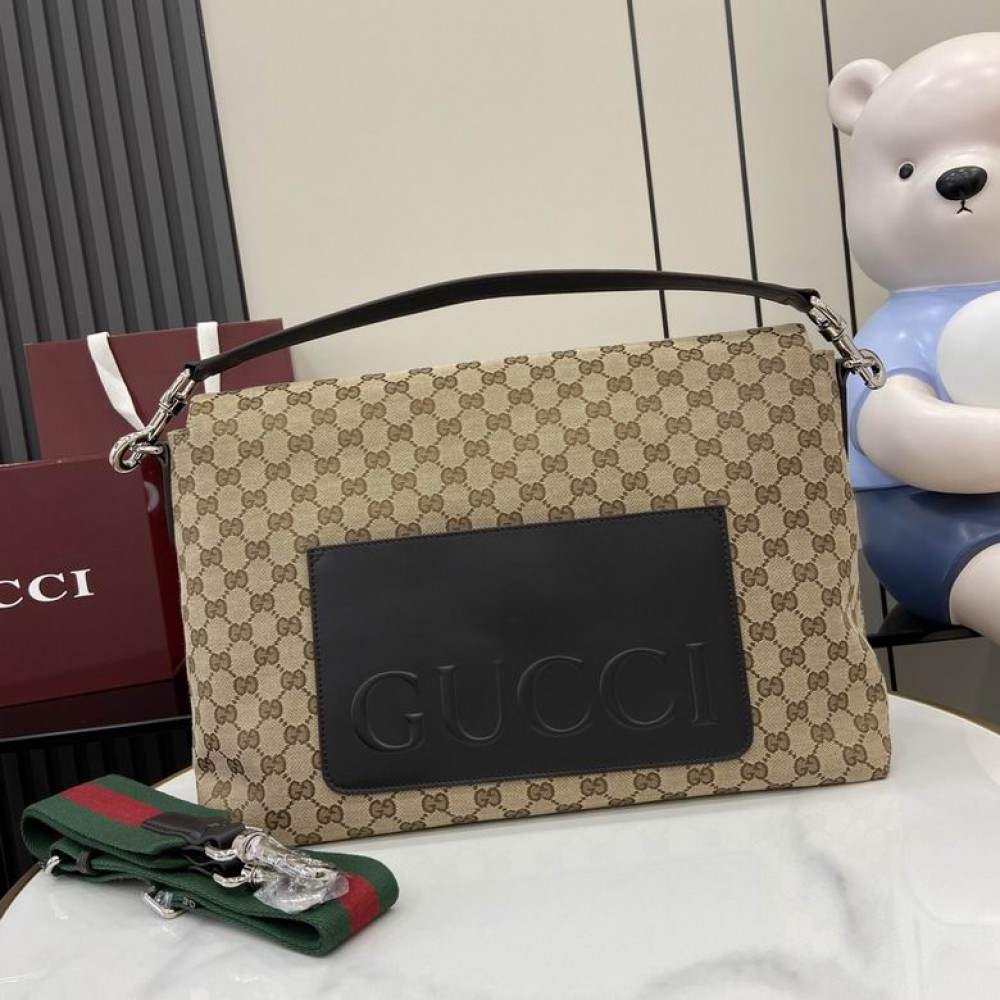 Gucci Medium GG crossbody bag with Web 821616 36x25x12cm Bags