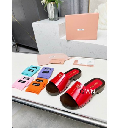 Miu Miu clogs leather patent 35-42