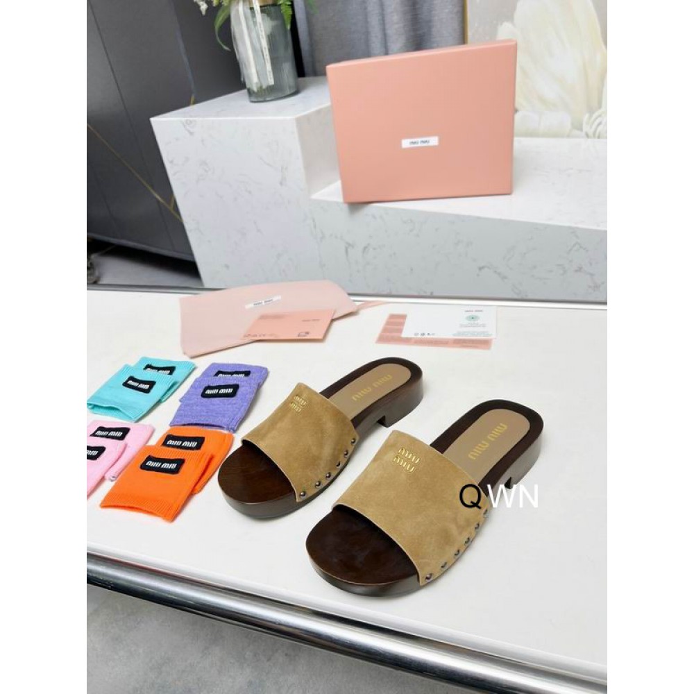 Miu Miu clogs leather patent 35-42 Shoes