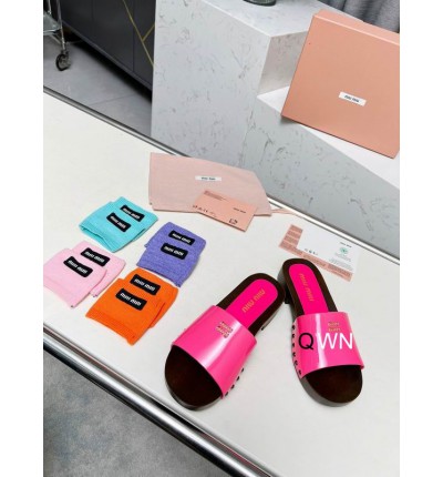 Miu Miu clogs leather patent 35-42