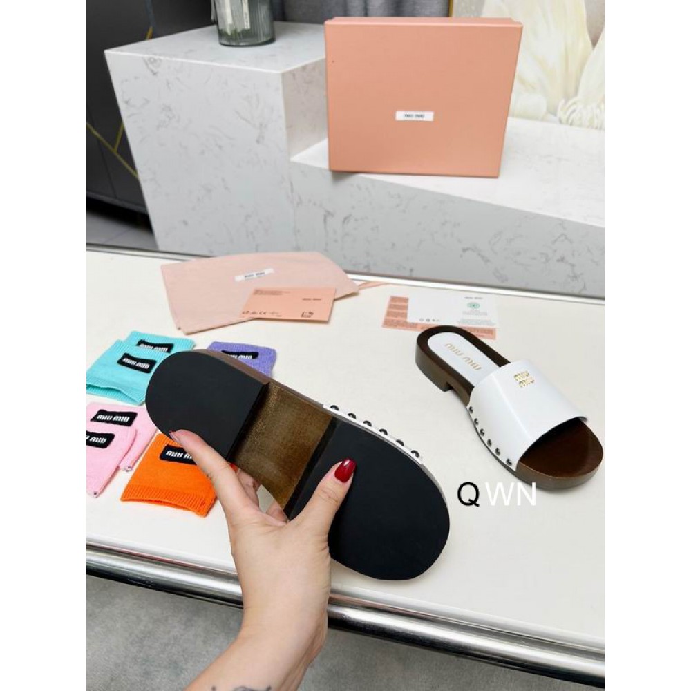 Miu Miu clogs leather patent 35-42 Shoes