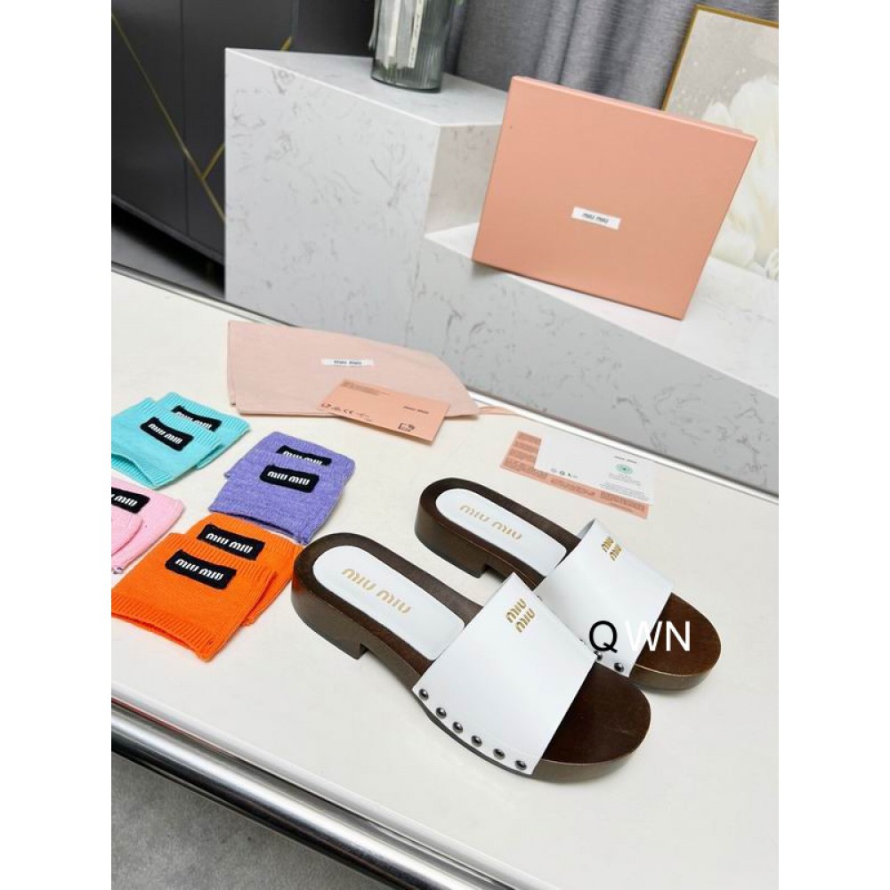 Miu Miu clogs leather patent 35-42 Shoes