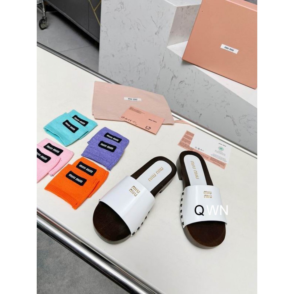 Miu Miu clogs leather patent 35-42 Shoes