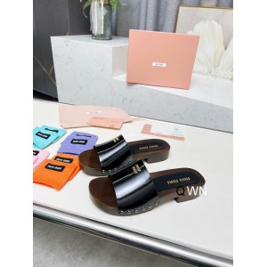 Miu Miu clogs leather patent 35-42 Shoes