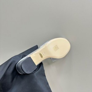 Gucci Cutout leather mules heel 5,5cm 36-42 Shoes