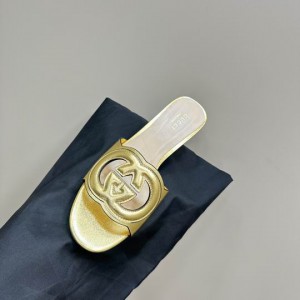 Gucci Cutout leather mules heel 5,5cm 36-42 Shoes