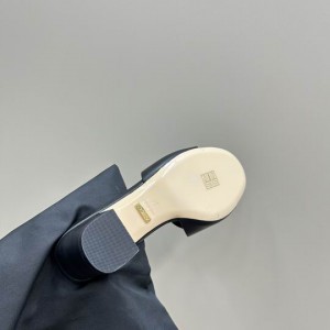 Gucci Cutout leather mules heel 5,5cm 36-42 Shoes