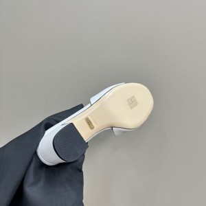 Gucci Cutout leather mules heel 5,5cm 36-42 Shoes