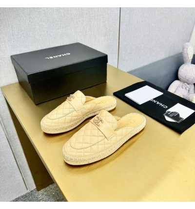 Chanel half mules leather 36-41 leather 100%