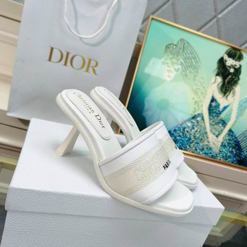 Dior D way heeled sandals 8cm Shoes