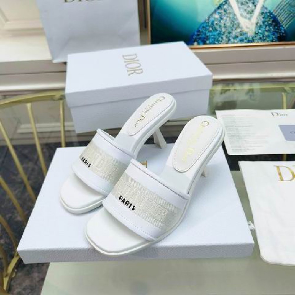 Dior D way heeled sandals 8cm Shoes