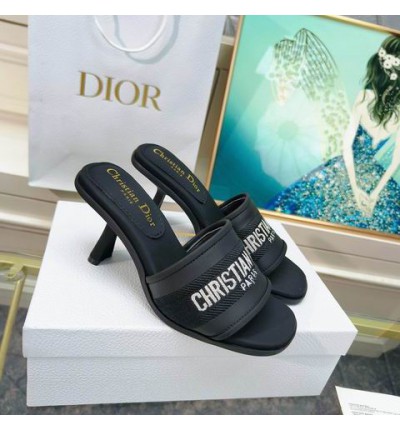 Dior D way heeled sandals 8cm