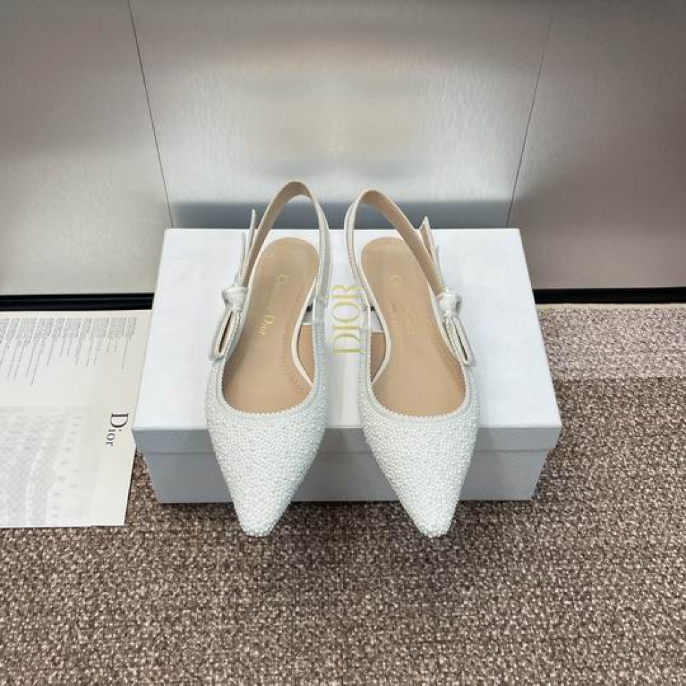 Dior J'Adior Slingback Pump flat 35-43 Shoes