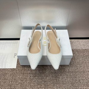 Dior J'Adior Slingback Pump flat 35-43 Shoes