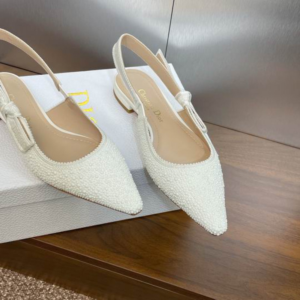 Dior J'Adior Slingback Pump flat 35-43 Shoes