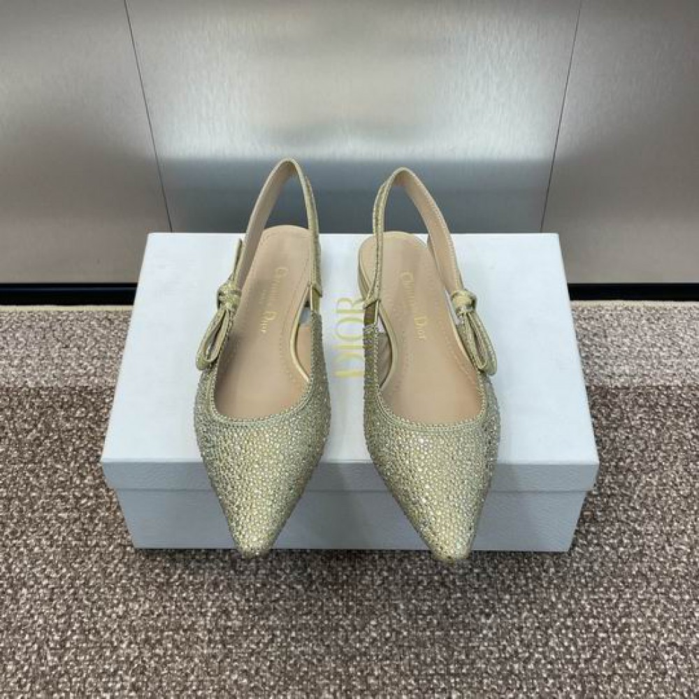 Dior J'Adior Slingback Pump flat 35-43 Shoes