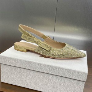 Dior J'Adior Slingback Pump flat 35-43 Shoes