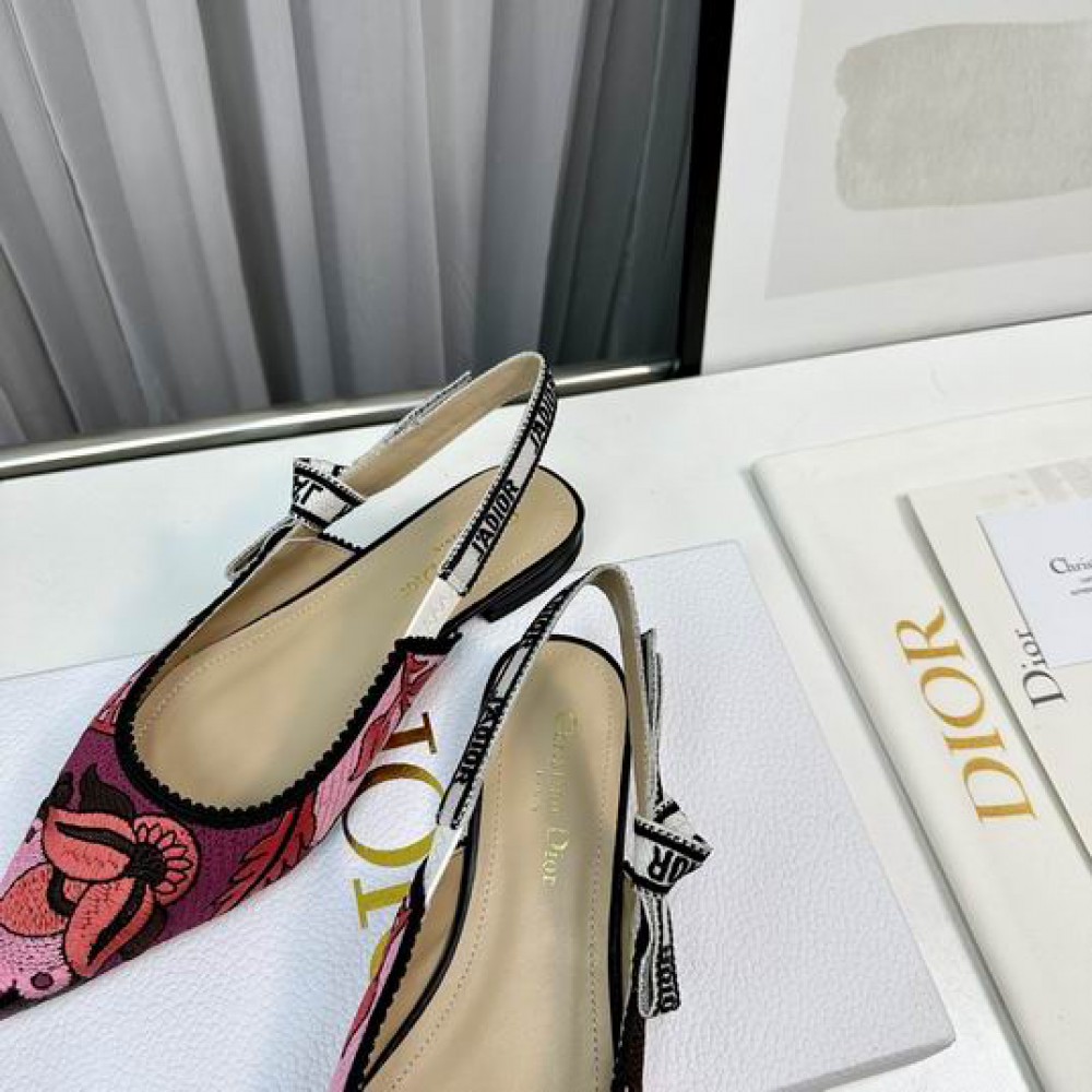 Dior J'Adior Slingback Pump flat 35-43 Shoes