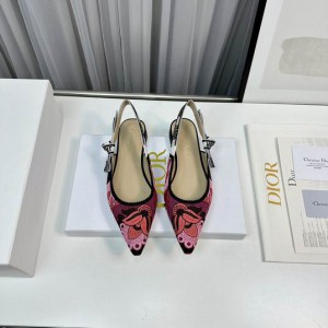 Dior J'Adior Slingback Pump flat 35-43 Shoes