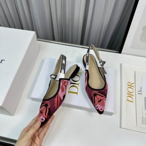 Dior J'Adior Slingback Pump flat 35-43 Shoes