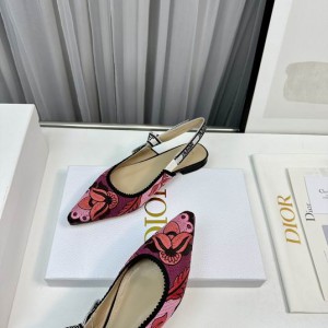 Dior J'Adior Slingback Pump flat 35-43 Shoes