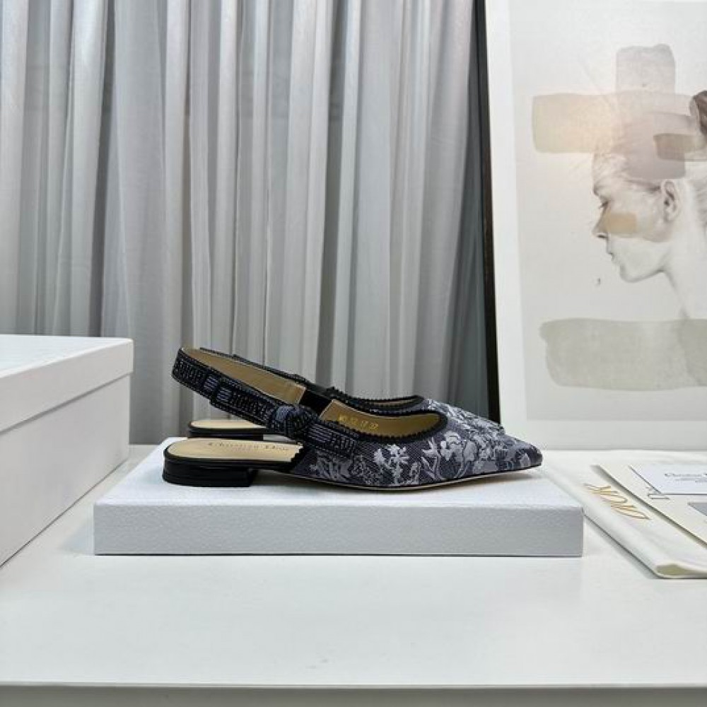 Dior J'Adior Slingback Pump flat 35-43 Shoes