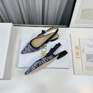 Dior J'Adior Slingback Pump flat 35-43 Shoes